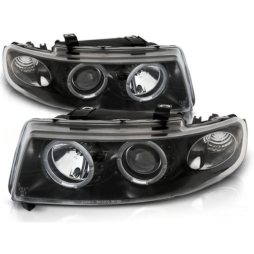 Fari angel eyes led nero - fari,