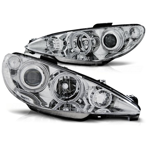 Fari cromati angel eyes led - angel,